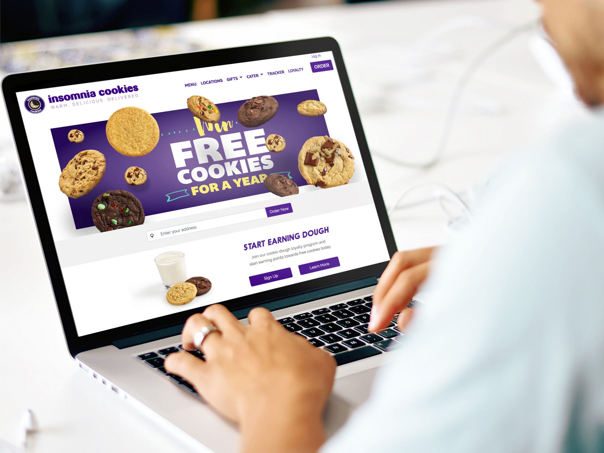 insomnia cookies delivery broad ripple
